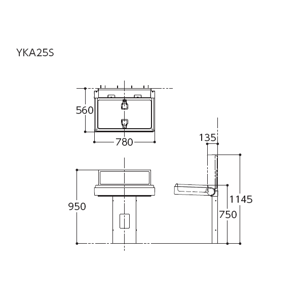 TOTO ベビーシート ホワイト YKA25S