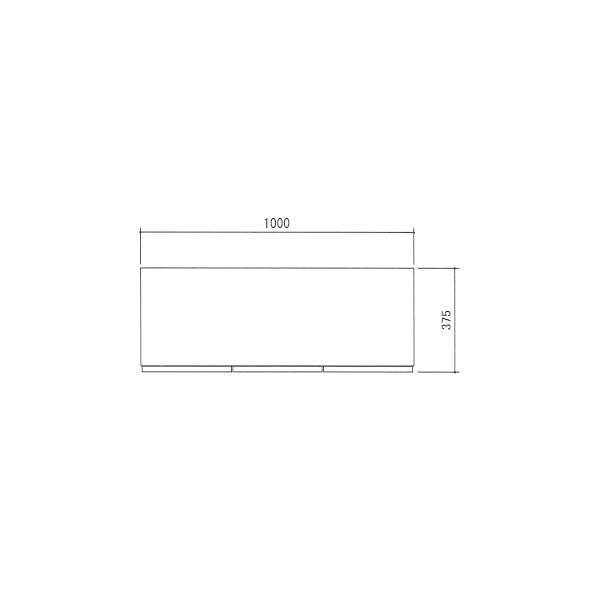 丸南 NLシリーズ キッチンコンポ 吊戸棚H48cm 送料無料エリア限定 NT100 W100×D37.5×H48 NT100