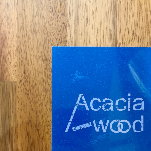 値下げ】 Acacia アカシア集成材 自然塗料塗装 910X400X15mm JAN4993032053693