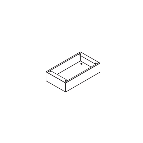 LIXIL 宅配ボックス KT 据置用ベースセット コンパクト ブラック(エンボス調) 8KCD05BK - 3