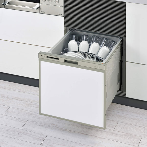 リンナイ 食器洗い乾燥機 スライドオープン 幅45cm(奥行65cm対応) RSWA-C402C-B