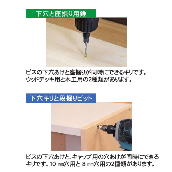 ダンドリビス 下穴と座掘り錐 木工用 K3.0 K-ZBK30X-MX ダンドリビス 下穴と座掘り錐 木工用 K3.0 K-ZBK30X-MX
