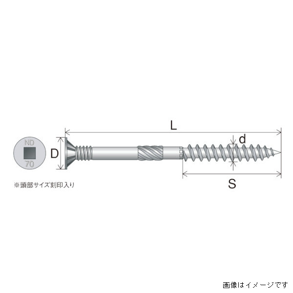 シネジック ネダノット ダクロ 300本×5箱/ケース ND5-70